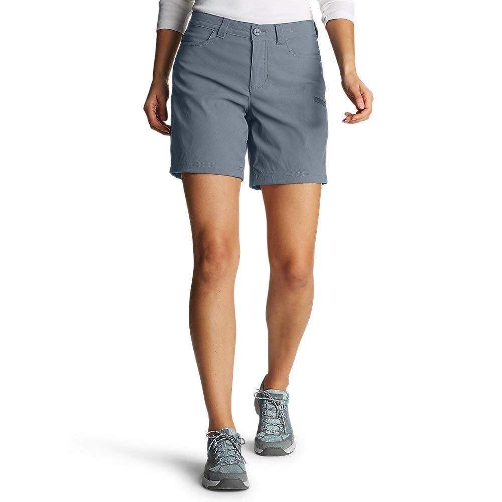 Eddie Bauer Women's Rainier Shorts ( Graphite 8) - Walmart.com