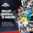 thumbnail image 3 of Caja de valor cromada para tarjetas de béisbol Topps 2025, sellada de fábrica, 3 of 8