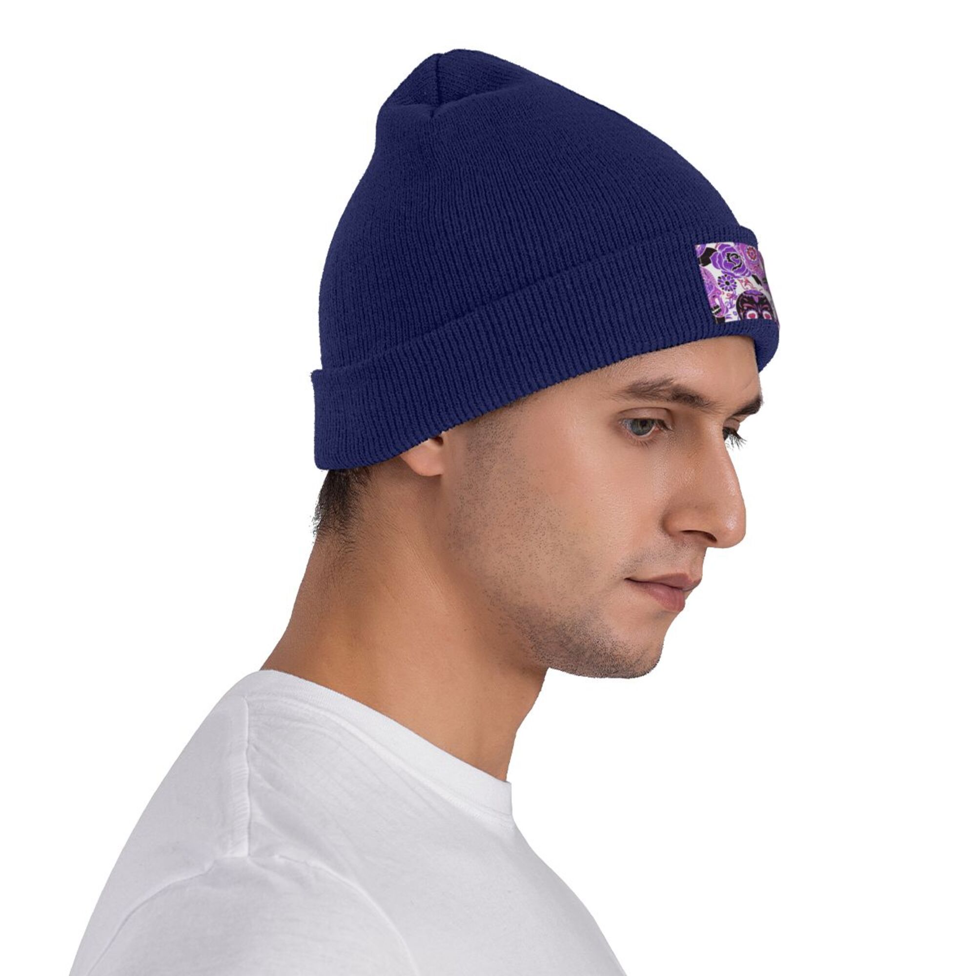帽子 ec melodi beanie purple Purple Beanie