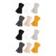 thumbnail image 3 of Sonducket 3 pares Manténgase fresco y cómodo con estos calcetines transpirables para hombre Maravilloso regalo Calcetines con punta dividida Type7 NO7, 3 of 6