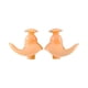thumbnail image 1 of Tapones para los oídos de silicona suave para natación, impermeables, con cancelación de ruido Naranja, 1 of 9