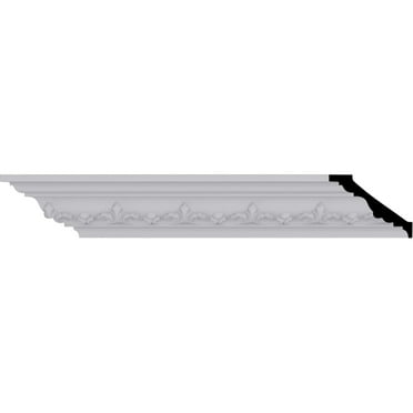 2 3/8"H x 3 1/8"P x 3 3/4"F x 94 1/2"L, (2 7/8" Repeat) Empire Crown Moulding