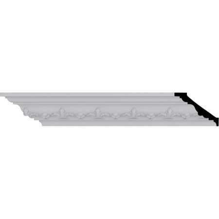 2 3/8"H x 3 1/8"P x 3 3/4"F x 94 1/2"L, (2 7/8" Repeat) Empire Crown Moulding