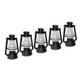 thumbnail image 1 of 5 lámparas de aceite de casa de muñecas en miniatura perfecl 1/12 juego de simulación farol rústico decorativo Negro, 1 of 8