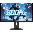 thumbnail image 1 of Restored KTC H25Y7 24.5 " 300Hz Gaming Monitor - FHD 1080P Fast IPS PC Monitor Gaming 1ms, Adaptive Sync, HDR, 240Hz Monitors Gamer with Display Port1.4x1 HDMI 2.0x2, 119% sRGB, VESA Mount, DP Cable (Refurbished), 1 of 8