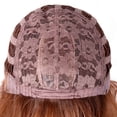 thumbnail image 2 of Diadema de peluca corta y rizada para mujeres, cabello de seda de alta temperatura, peinado con calor amigable, color naranja, banda elástica cómoda, cuidado fácil, opciones de estilo versátiles, 2 of 8