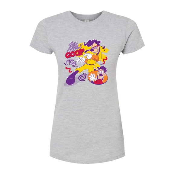 A Goofy Movie - Max Goof Gonna Stand Out - Juniors Fitted Short Sleeve Graohic T-Shirt