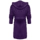 thumbnail image 5 of Batas Prolriy para mujer, bata larga con cinturón, color morado XXXL, 5 of 6