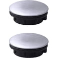 thumbnail image 1 of 2 piezas de cubierta de orificio para cinta de fregadero, cubierta de orificio para grifo de acero inoxidable, tapón para placa de fregadero, tapón para baño, cocina (orificio de instalación para 0,9, 1 of 5