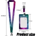 thumbnail image 7 of WOCOCN Retractable Badge & ID Holders with Detachable Lanyard, 26.5", 7 of 7