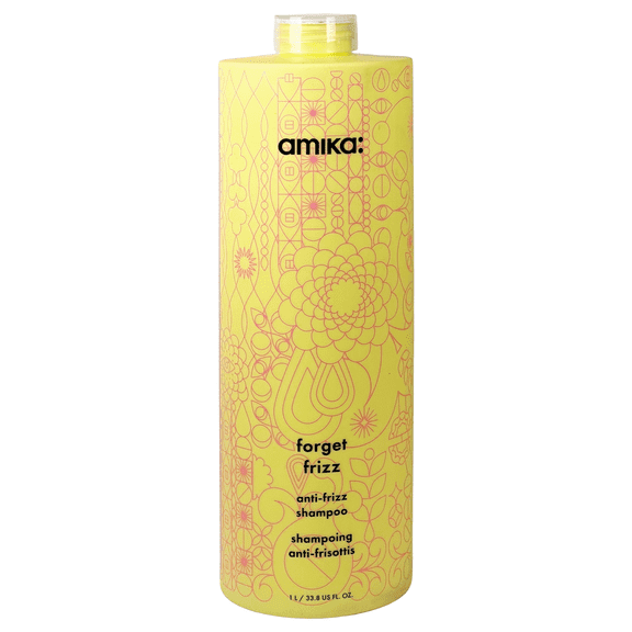 Amika FORGET FRIZZ Anti-Frizz Shampoo Liter / 33.8 oz