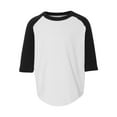 thumbnail image 2 of Augusta Sportswear Boy's Toddler Three-Quarter Sleeve Baseball Jersey - 422, 2 of 3
