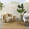 thumbnail image 2 of Nourison Horizon 4' x 6' Natural Fabric Area Rug, 2 of 9