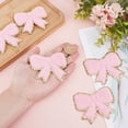 thumbnail image 3 of 12Pcs Embroidered Patches Pink Chenille Patches Iron on Patches Sew on Decorative Repair Patch Applique for Clothes Hats Backpacks Vests Jacket DIY Crafts Decorations, 3 of 9