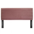 thumbnail image 4 of Modway Tranquil Modern Performance Velvet Full/Queen Headboard in Dusty Rose, 4 of 5