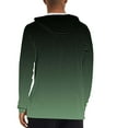 thumbnail image 6 of Stamzod Lightweight Hoodie Men Summer Long Sleeve Fishing Shirt with Pocket Casual Solid Color Outdoor Athletic Hiking Camping Rash Guard for Men Army Green M, 6 of 7