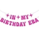 thumbnail image 1 of Pancarta de fiesta de cumpleaños personalizada, rosa roja en mi era de cumpleaños, decoraciones para fiestas de cumpleaños de niñas, suministros para pancartas de cumpleaños, decoración temática, 1 of 8