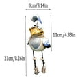 thumbnail image 2 of Musatteng Chicken Farm Farm Art-Backyard Decoration Courtyard Chicken Decoration Ground Lights for outside Low Voltage Garden Flag Holder Stand with Light Gel for Mens Shoes X Banner Stand Memorial, 2 of 6