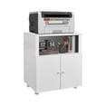 thumbnail image 1 of QinaQin Multi-Functional Metal Printer Stand Also Functions As a Filing Cabinet, Featuring Adjustable Shelves. It's a Portable Filing Cabinet Suitable for Home Offices, Garages, and Small Spaces, 1 of 9