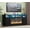 Black, variant on ANPOO 70" Fluted Fireplace TV Stand for 75/85" TVs with 36" Electric Fireplace, Modern Entertainment Center with LED Light & Power Outlet, Wooden Media Console TV Stand for Living Room, Oak