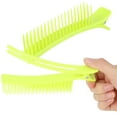 thumbnail image 4 of 2 uds Clip para peinado del cabello horquilla seccionadora partición de peluquería horquilla Color fluorescente, 4 of 8