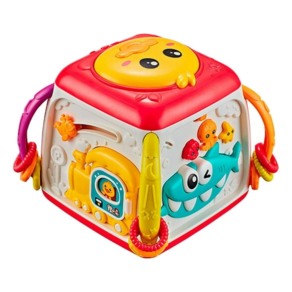 Juguete de actividades para bebés Sunnimix 5 en 1 musical rojo