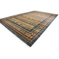 thumbnail image 2 of Unique Loom Fars Collection Tribal Modern Casual Area Rug, 10 Feet 6 Inch x 16 Feet 5 Inch, Blue/Red, 2 of 5