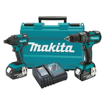 UPC 088381672962 product image for Makita XT248M - LXT 18V 2-Tool Combo Kit | upcitemdb.com