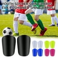 thumbnail image 2 of Pebbuoy 1 Pair Mini Soccer Shin Guards Anti-Slip Kids Teens Adults Soccer Players Miniature Shin Pads Protectors Football Games Protective Equipment, 2 of 7