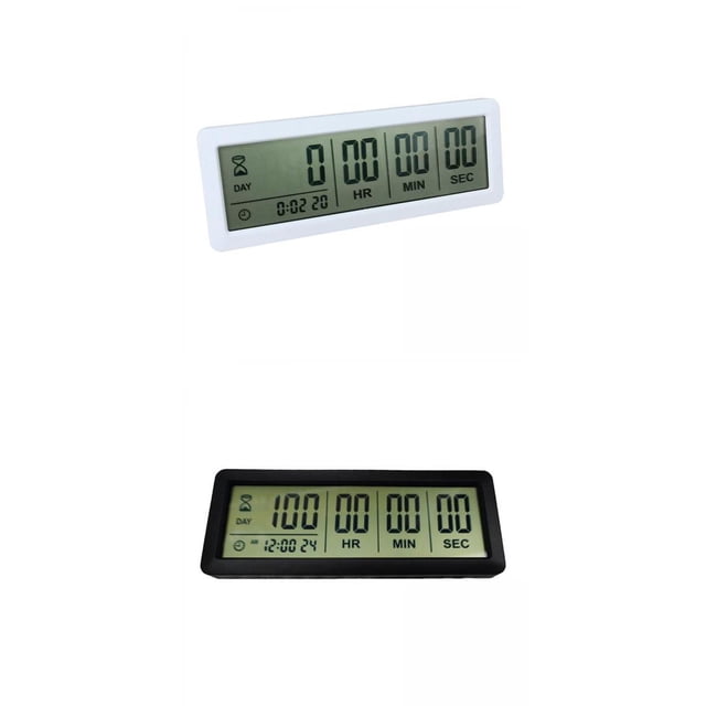 Temporizador LCD 2pcs 999 Días Sunnimix para Herramientas de Laboratorio Contador regresivo