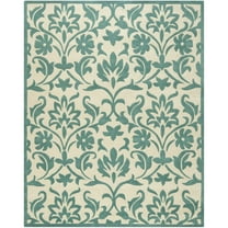 SAFAVIEH Modern Art MDA635A Ivory / Light Blue Rug