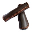 thumbnail image 5 of UPANBIKE Bike Handlebar Grips Ergonomic Design Handmade Sewing Push On Leather,Coffee, 5 of 8