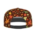 thumbnail image 4 of Haiem Autumn Leaves Classic Snapback Cap Flat Bill Hat Baseball Cap Adjustable Size Cotton Dad Hat, 4 of 9
