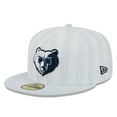 thumbnail image 3 of Men's New Era White Memphis Grizzlies 2025/26 City Edition Alternate 59FIFTY Fitted Hat, 3 of 5