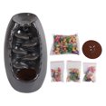 thumbnail image 3 of Incense Burnerwith Cones,Waterfall Backflow Incense Burner Ceramic Incense Burner Waterfall Backflow Incense Burner Rapid Response, 3 of 8