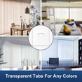 thumbnail image 3 of SHAR (5sets/10pcs) Clear Vertical Blinds Repair Tabs, Vertical Blinds Repair Kit, Vertical Blinds Replacement Slats, 3 of 5
