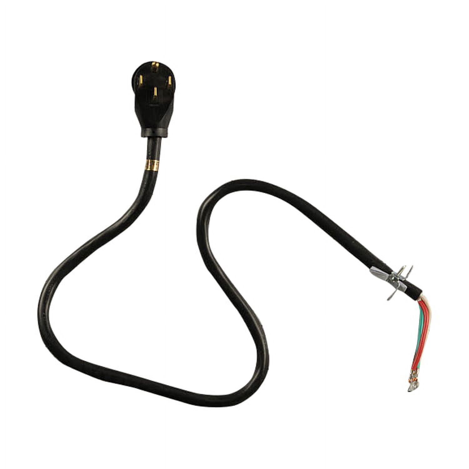 ForeverPRO PT400 Range Cord 4 Wire 40 Amp 4' for Whirlpool Range 4392902 74003423 9755191 9755404