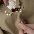 thumbnail image 4 of Wosthever Broche minimalista moderno, pieza única y de moda, alfileres de lujo para bodas Kits de decoración para fiestas oro, 4 of 6