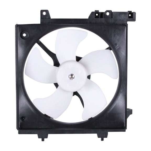 Ikon Motorsports Cooling Fan Assembly Replacement for 2000-2004 Subaru Legacy/Outback 2.5L 4CYL, 45122AE00A SU3115106 Engine Fan, Black