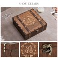 thumbnail image 3 of Caja de recuerdos de boda AW BRIDAL Wood Memory Mr. Couple, 3 of 8