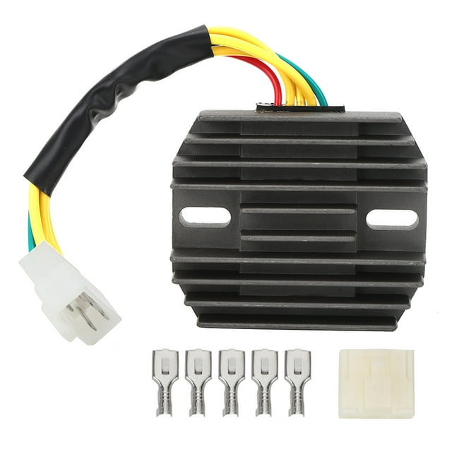 Regulador de voltaje y rectificador para motocicleta con accesorios compatibles con Arctic Cat 400, 500 y Bearcat 454 3430-037