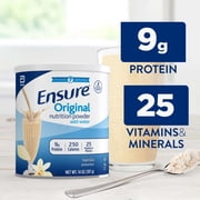 Ensure Original Vanilla Nutrition Powder, Protein Powder, 14.1 oz