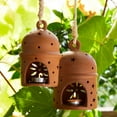 thumbnail image 2 of Large Star Terracotta Hanging Lantern, 2 of 4