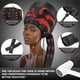 thumbnail image 2 of Accesorio para secador de pelo con capó, suave, ajustable, extra grande, para acelerar el tiempo de secado en casa, fácil de usar para peinar, rizar y acondicionar profundamente (negro), 2 of 5