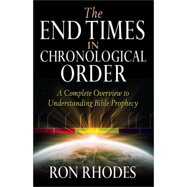 Libro The End Times in Chronological Order Harvest House Publishers Ingles 240 Paginas