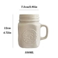 thumbnail image 2 of Taza creativa de estilo Vintage de gran capacidad, taza de cereales de leche for el hogar, taza for beber de oficina, 550ML, 2 of 6