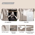 thumbnail image 2 of HONGLONG Tote Bag for Women Leather Shoulder Crossbody Bag Work Purse Large Capacity Handbags, Gray, 2 of 7