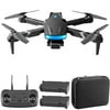 GoolRC LS-878 RC Drone for Beginner Mini Folding Altitude Hold Quadcopter RC Toy Drone for Kids with Headless Mode One Key Return with Storage Bag