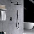 thumbnail image 4 of Regadera Negra Con Acabado Mate MEER RCT306, 4 of 8
