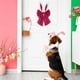 thumbnail image 4 of Uuiauoio Easter Bunny Ear Bow Pendant, Holiday Party and Home Decoration for Easter, Festive Hanging Ornament for Door and Wall, Reusable Seasonal Decor, 4 of 6